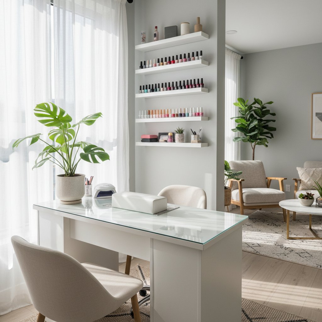 Professional home manicure service